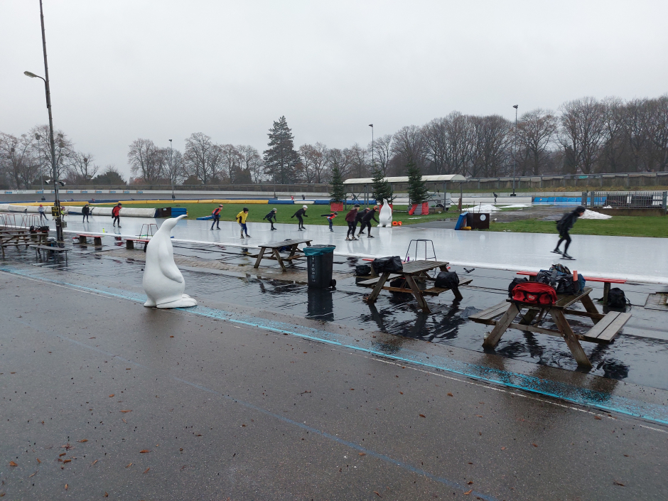 Gezellige drukte ondanks het weer